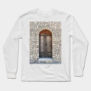 Authentic wooden door Long Sleeve T-Shirt